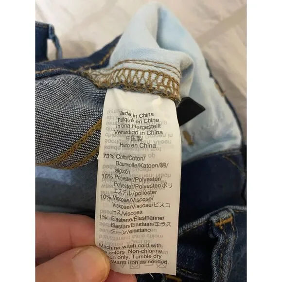 Madewell Roadtripper Women's Classic Blue Denim Jeans Straight Leg Size 28 - Picture 4 of 5